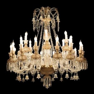 لوستر کریستالی باکارات نود 18 شاخه