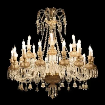 لوستر کریستالی باکارات نود 18 شاخه