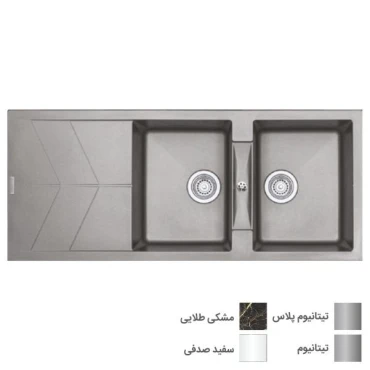 سینک گرانیتی توکار میکس پلاس +MiX مدل SG101