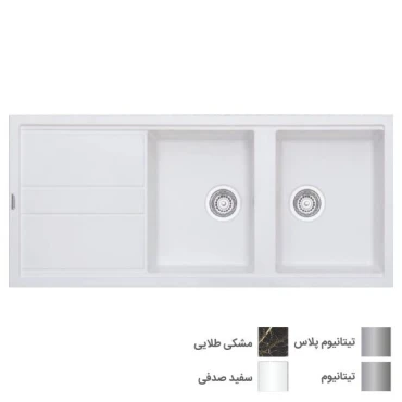 سینک گرانیتی توکار میکس پلاس +MiX مدل SG102