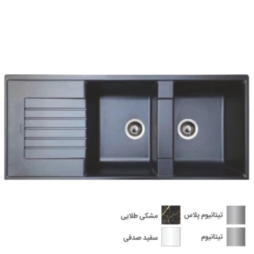 سینک گرانیتی توکار میکس پلاس +MiX مدل SG103