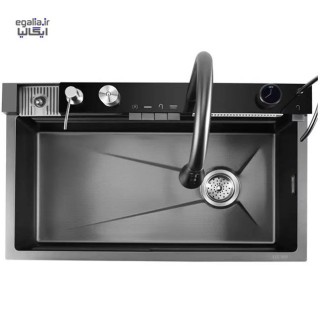سینک ظرفشویی آبشاری ELK مدل پیانویی 2 کلید S-32