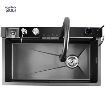 سینک ظرفشویی آبشاری ELK مدل پیانویی 2 کلید S-32