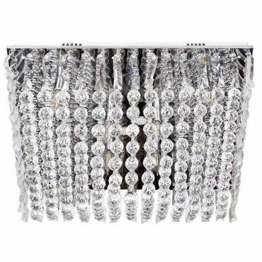 لوستر سقفی کریستالی ۱۲ شعله چشمه نور کد A6638/80-80-S