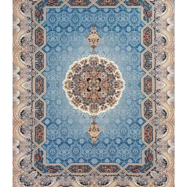 فرش کاشان 700 شانه نقشه هالیدی