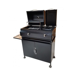 باربیکیو گازی 80 سانت بغل شعله کابینت دار