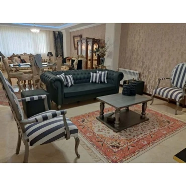 مبل راحتی 7 نفره مدل چستر لوگانو