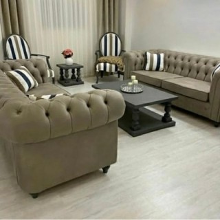 مبل راحتی 7 نفره مدل چستر لوگانو