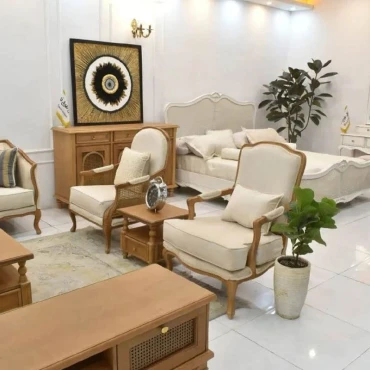 مبل کلاسیک فرانسوی لوگان 7 نفره