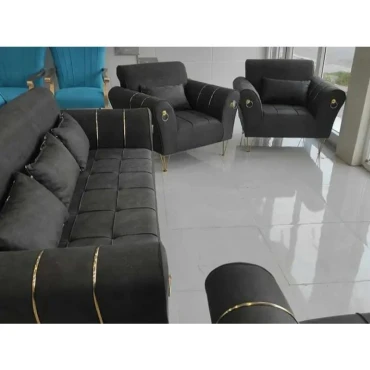 مبل راحتی اسکارلت 7 نفره پایه فلز