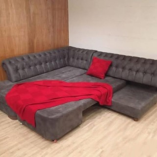 مبل ال چستر تخت خواب شو