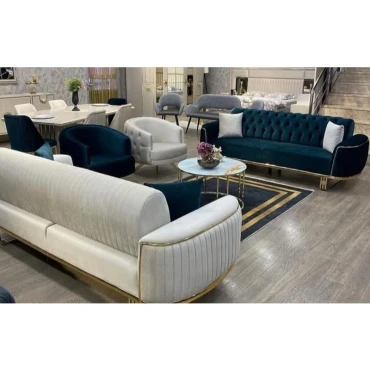 مبل راحتی شبدر 7 نفره تختخواب شو