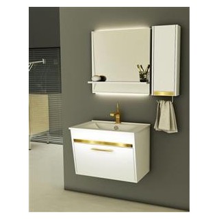 روشویی کابینت ورتا و آینه مدل فلورا