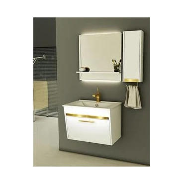 روشویی کابینت ورتا و آینه مدل فلورا