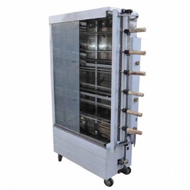 فر جوجه گردان 6 سیخ گیربکس دار