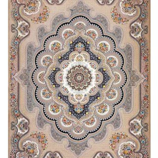 فرش 1200 شانه باغ ملک سرمه ای