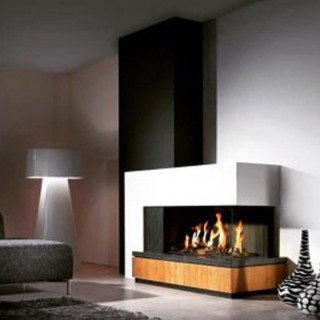 شومینه گازی دو طرفه ال کد213