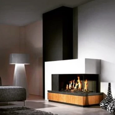 شومینه گازی دو طرفه ال کد213