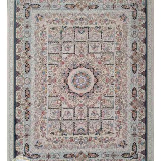 فرش ماشینی کاشان طرح خانه رویایی | ۱۲۰۰ شانه گل برجسته فیلی کد ۲۲۱۲۵۶