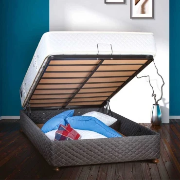 تخت باکس جک دار آویون 120*200 cm مشکی