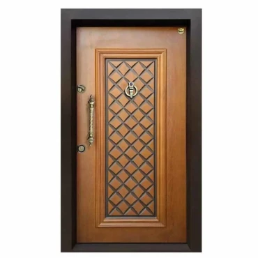 درب ضد سرقت روکش راش مدل سی گل کد 2368