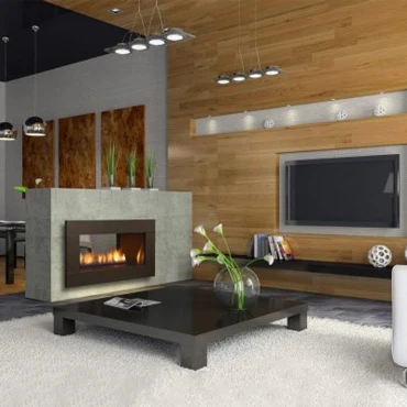 شومینه گازی مدرن کد 215