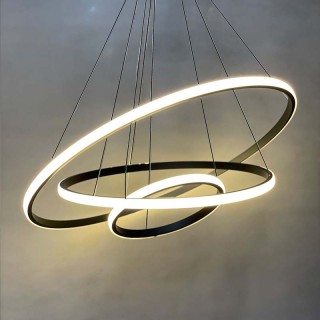 لوستر مدرن اس ام دی | طرح 3 حلقه