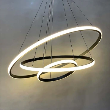 لوستر مدرن اس ام دی | طرح 3 حلقه