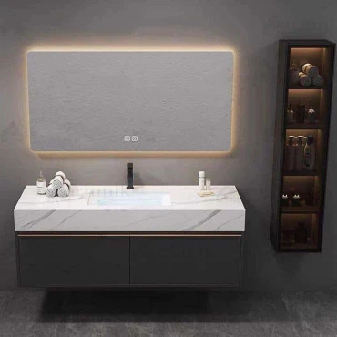 روشویی سرامیکی مدرن با کابینت کد ck-022