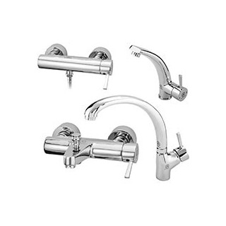 ست شیرآلات قهرمان مدل ارکیده