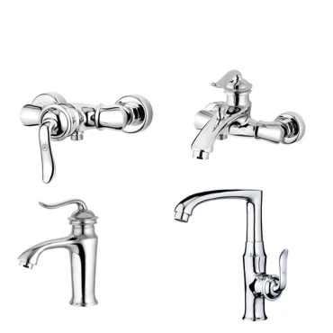 ست شیرآلات قهرمان مدل دریا کروم