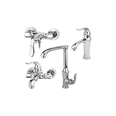 ست شیرآلات قهرمان مدل دریا سزار کروم