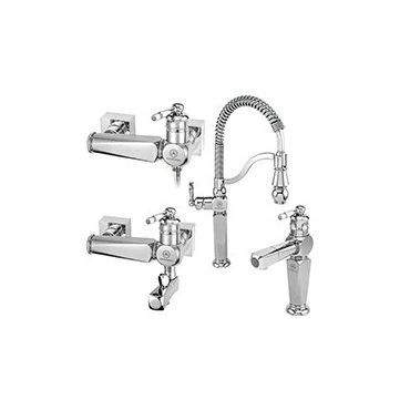 ست شیرآلات قهرمان مدل ارس کروم