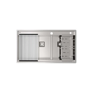 سینک کن - CAN دو لگنه توکار  مدل 74- 302 BCN