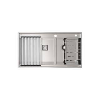 سینک کن - CAN دو لگنه توکار مدل 90 - 302 BCN