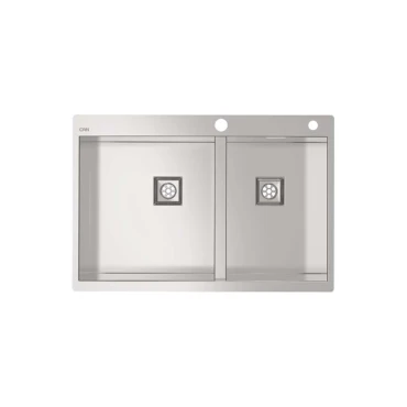سینک کن - CAN دو لگنه توکار  مدل 74- 303 BCN