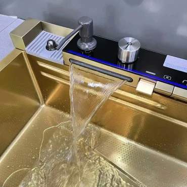 سینک پیانویی آبشاری دیجیتال