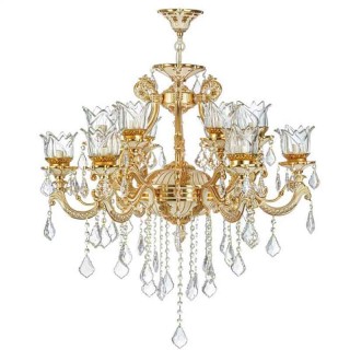 لوستر 12 شعله چشمه نور کد S3634/6GWT