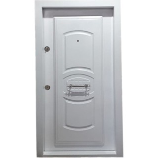 درب یک رویه فلز مدل سه قاب-کد D2