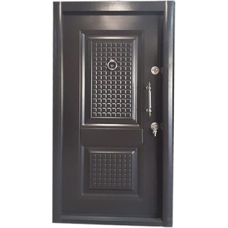 درب یک رویه فلز مدل دو قاب شطرنجی-کد D 3