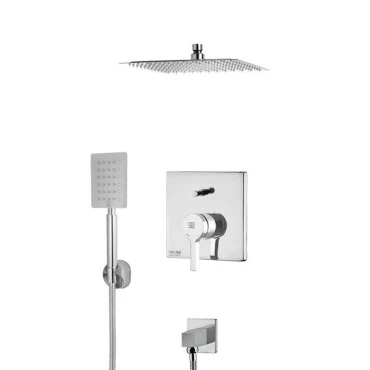 متعلقات حمام تیپ 3 KWC مدل آوا کروم