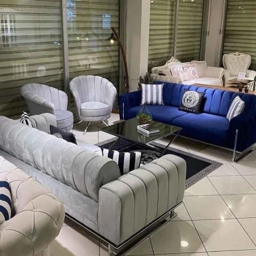 مبلمان صدفی راحتی 7 نفره