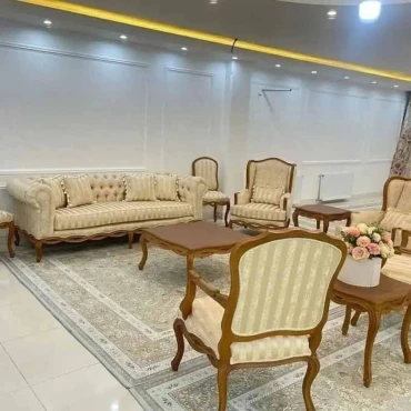 مبل کلاسیک فرانسوی طنابی 7 نفره