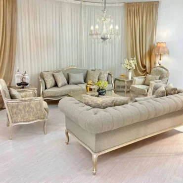 مبل کلاسیک مدل فرانسوی تاج منبتی