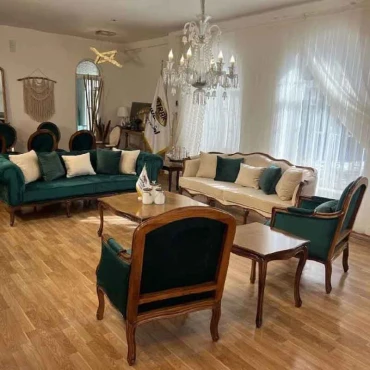 مبل کلاسیک چستر فرانسوی کیمیا 8 نفره