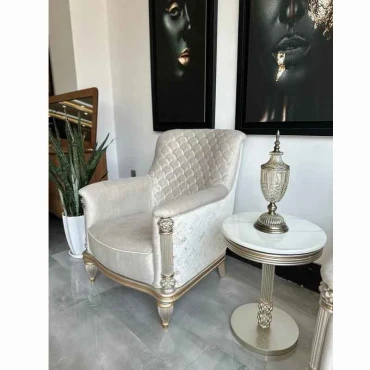 مبل راحتی کلاسیک هشت نفره مدل پالادیوم