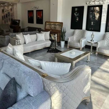 مبل راحتی کلاسیک هشت نفره مدل پالادیوم