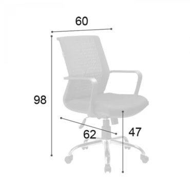 صندلی کارشناسی راحتیران مدل S1165