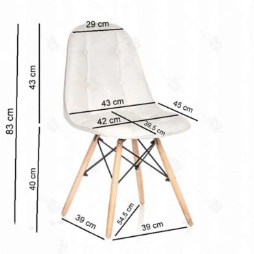 صندلی پارچه ای لمسه