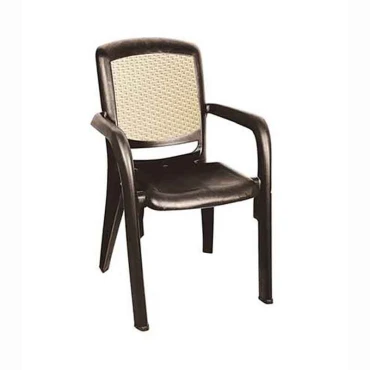 صندلی دسته دار دورنگ مدل 887 ناصر پلاستیک